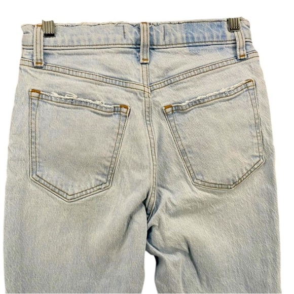 Abercrombie & Fitch 👖the 90s straight ultra high-rise Light Blue 👖Jeans - Picture 3 of 6